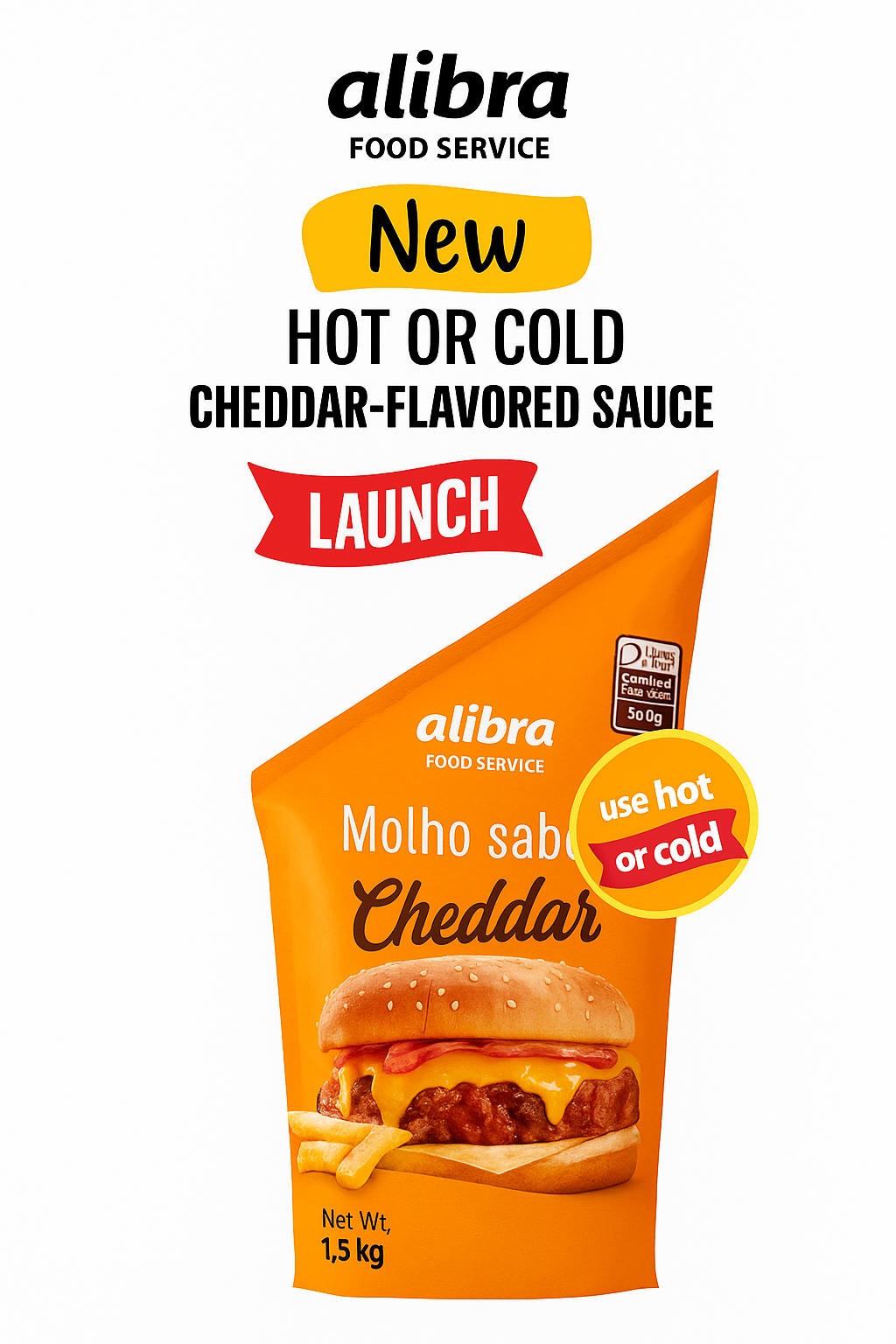 SALSA CHEDDAR 1,5 kilos